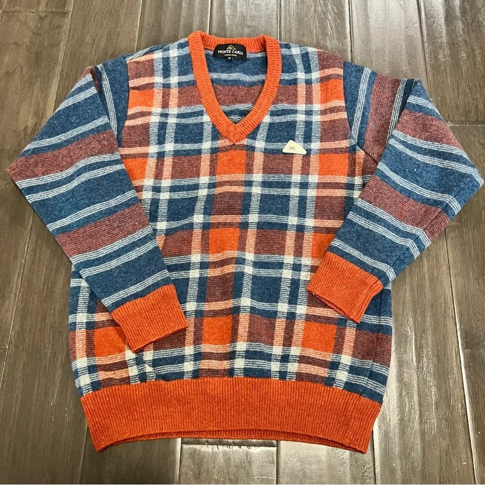 Monte Carlo Lambswool Swetaer Men’s - Picture 1 of 4